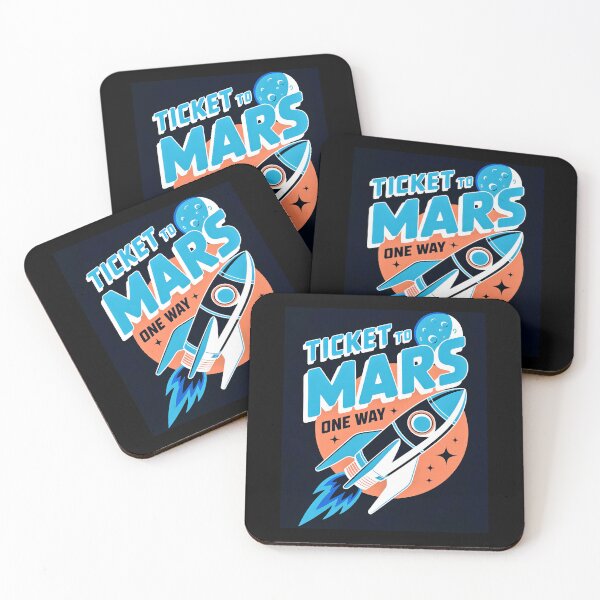 Item preview, Ticket to Mars designed and sold by Agu210.