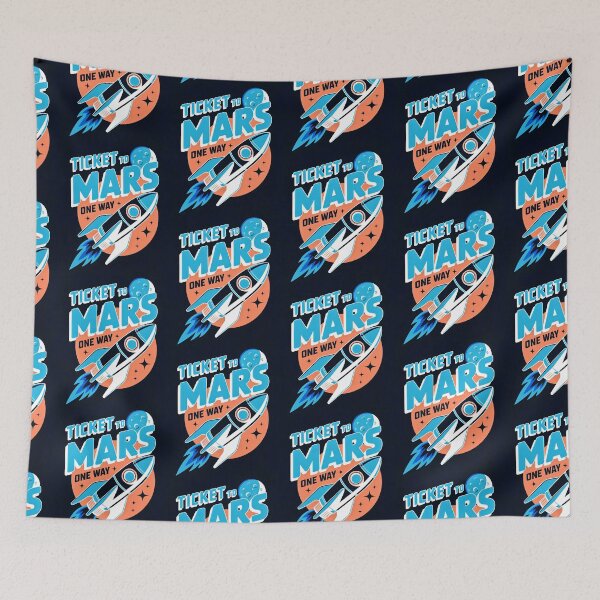Item preview, Ticket to Mars designed and sold by Agu210.