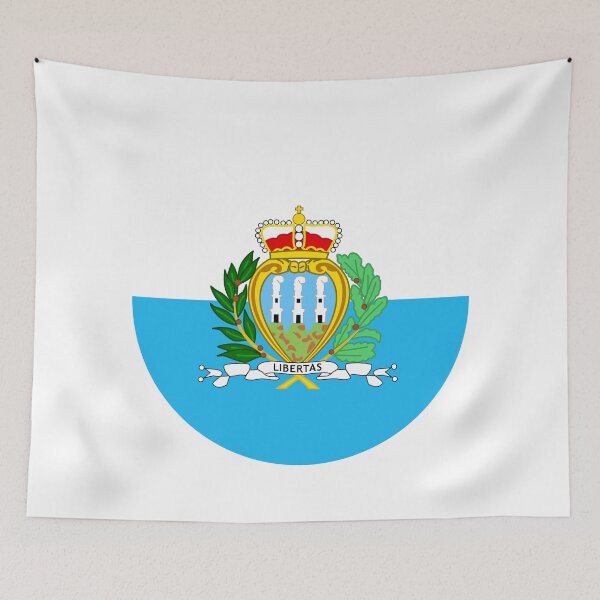 Item preview, San Marino Circle Flag SM designed and sold by shitpostee.
