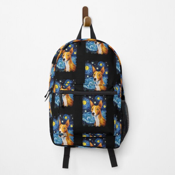 Item preview, Funny Basenji Starry Night Illustration Mom Dad Kids designed and sold by rafaeltto.