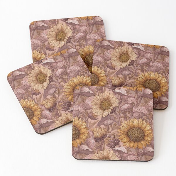 Item preview, Whimsical Sunflower Texture  - Retro Flower Floral - Housewarming Gift Ideas designed and sold by RoyalStarsPatts.