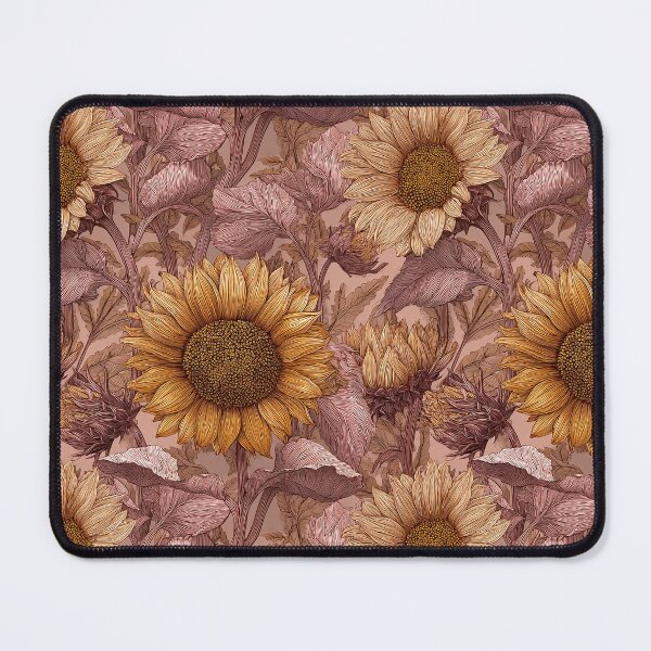 Item preview, Whimsical Sunflower Texture - Retro Flower Floral - Housewarming Gift Ideas designed and sold by RoyalStarsPatts.