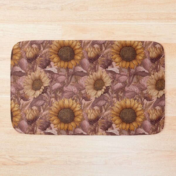 Item preview, Whimsical Sunflower Texture  - Retro Flower Floral - Housewarming Gift Ideas designed and sold by RoyalStarsPatts.