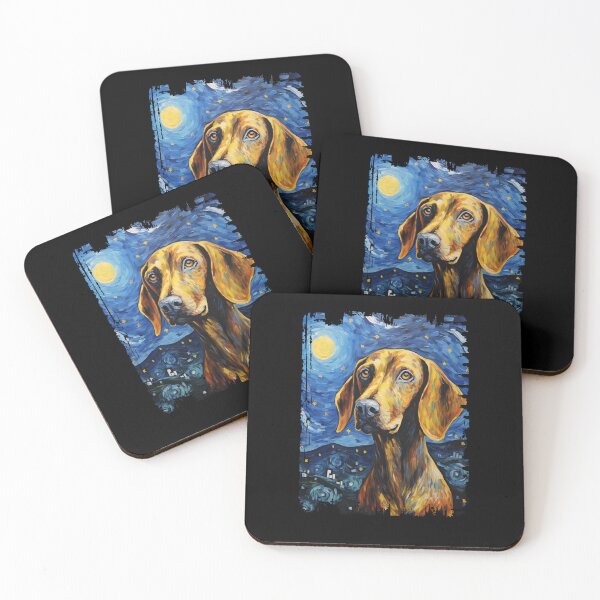 Item preview, Funny Bavarian Mountain Scent Hound Starry Night Illustration Mom Dad Kids designed and sold by rafaeltto.