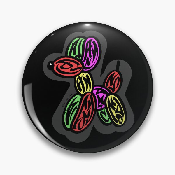 Item preview, Balloon Dog Modern Calligraphic ORNAMENT designed and sold by elmuna.