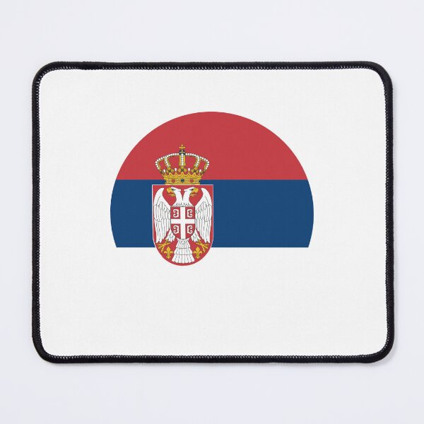 Item preview, Serbia Circle Flag RS designed and sold by shitpostee.
