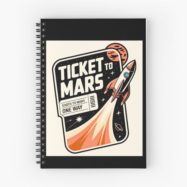 Item preview, Ticket to Mars designed and sold by Agu210.