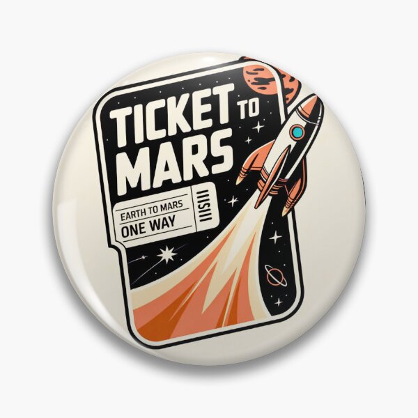 Item preview, Ticket to Mars designed and sold by Agu210.