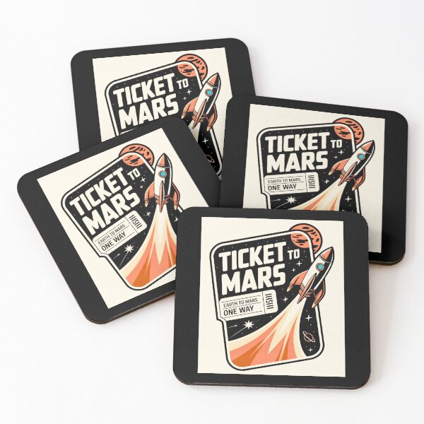 Item preview, Ticket to Mars designed and sold by Agu210.