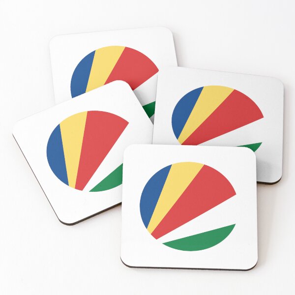 Item preview, Seychelles Circle Flag SC designed and sold by shitpostee.
