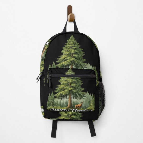 Item preview, Eastern Hemlock and woodland art designed and sold by DamioPolArt.