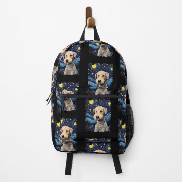 Item preview, Funny Bedlington Terrier Starry Night Illustration Mom Dad Kids designed and sold by rafaeltto.