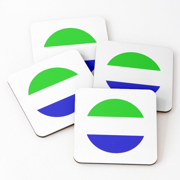 Item preview, Sierra Leone Circle Flag SL designed and sold by shitpostee.