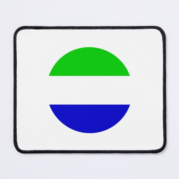 Item preview, Sierra Leone Circle Flag SL designed and sold by shitpostee.