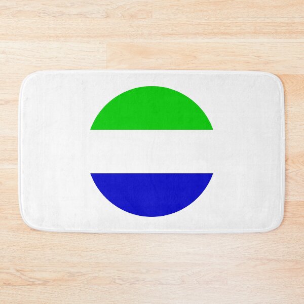 Item preview, Sierra Leone Circle Flag SL designed and sold by shitpostee.