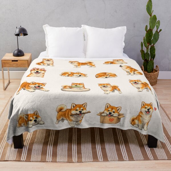 Item preview, Shiba Inu Sticker Pack – Cute Dog Poses Collection designed and sold by blankTeeShirt.