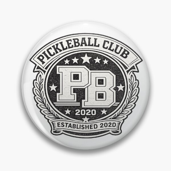 Item preview, Pickleball Club Retro Varsity Basic 70s Athletic Pickleball Player Gift designed and sold by Sam-A-R.