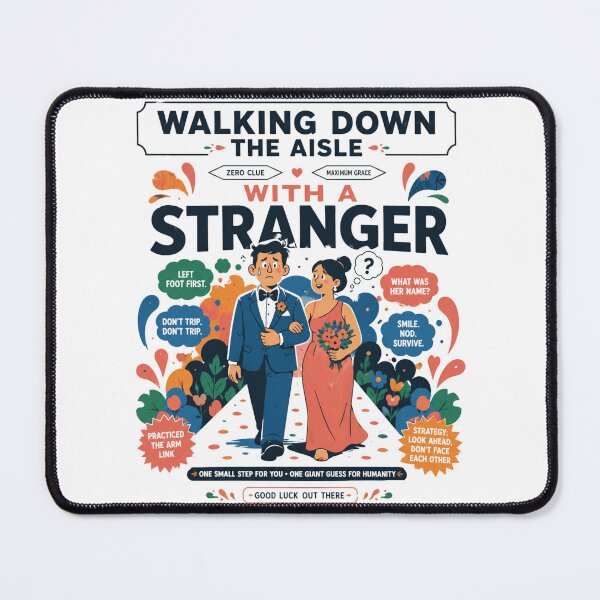 Item preview, Walking down the aisle with stranger designed and sold by Peerless-Prime.