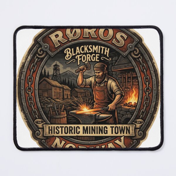 Item preview, Roros Blacksmith Sticker designed and sold by Imaginarium of Chaos falcon88 .