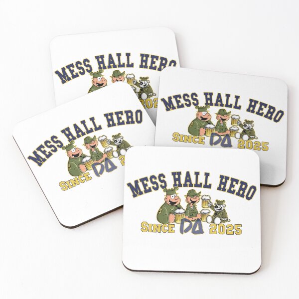 Item preview, Vintage Varsity Mess Hall Hero Since 2025 Funny Retro Army Comic Streetwear Graphic designed and sold by DesignArtist.ia.