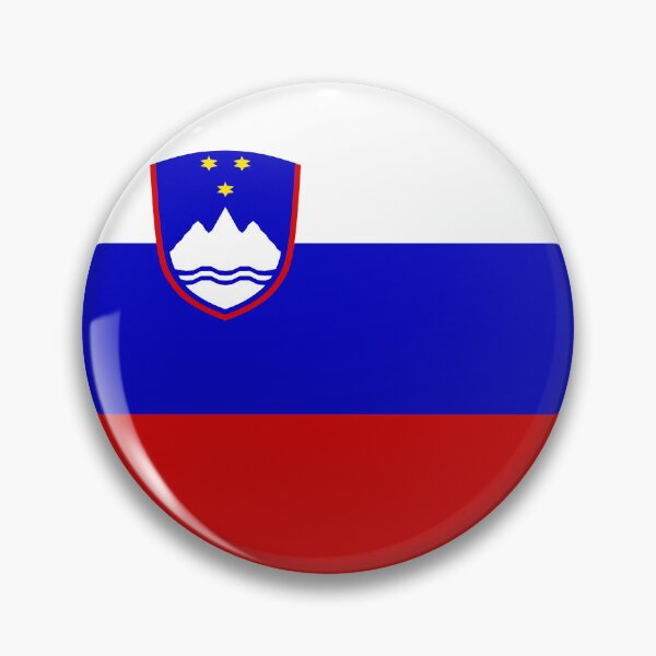 Item preview, Slovenia Circle Flag SI designed and sold by shitpostee.