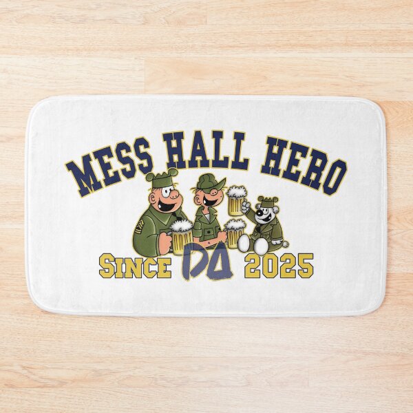 Item preview, Vintage Varsity Mess Hall Hero Since 2025 Funny Retro Army Comic Streetwear Graphic designed and sold by DesignArtist.ia.