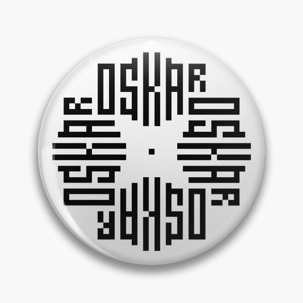 Item preview, OSKAR | Black  | Modern Geometric Kufi Calligraphy | From Name to Art   designed and sold by FOR YOUR NAME.