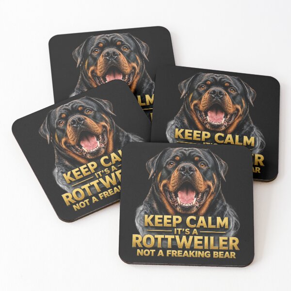 Item preview, KEEP CALM IT'S A ROTTWEILER NOT A FREAKING BEAR designed and sold by 123ks.