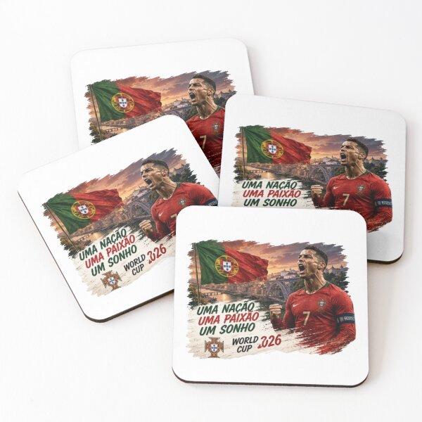 Item preview, Portugal Road to World Cup 2026 Soccer Design designed and sold by Pixanova.