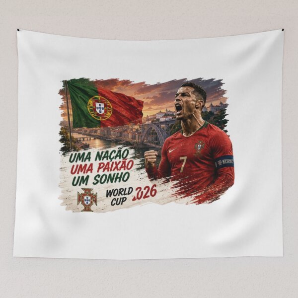 Item preview, Portugal Road to World Cup 2026 Soccer Design designed and sold by Pixanova.
