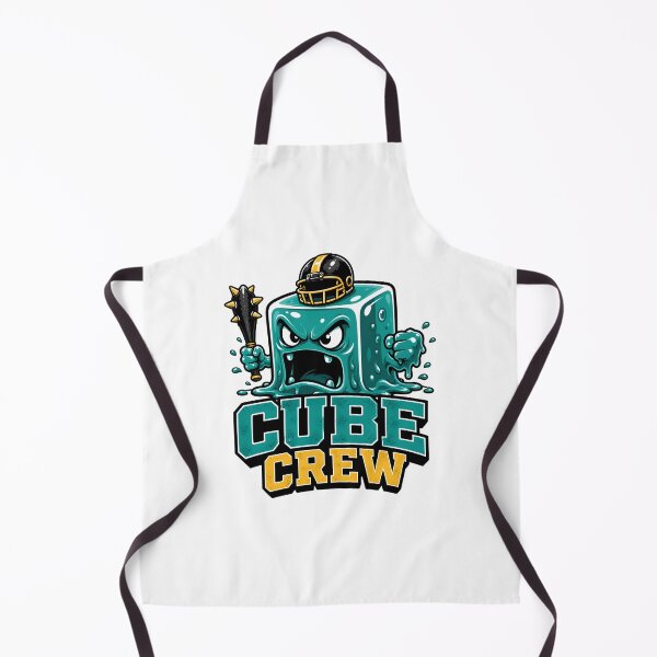 Item preview, Cube Crew Slime Monster Football Helmet Art designed and sold by Fenay Designs.