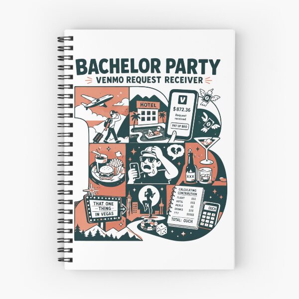 Item preview, Bachelor party venmo request receiver designed and sold by Peerless-Prime.