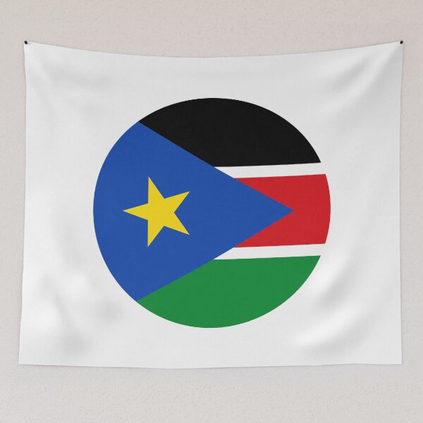 Item preview, South Sudan Circle Flag SS designed and sold by shitpostee.