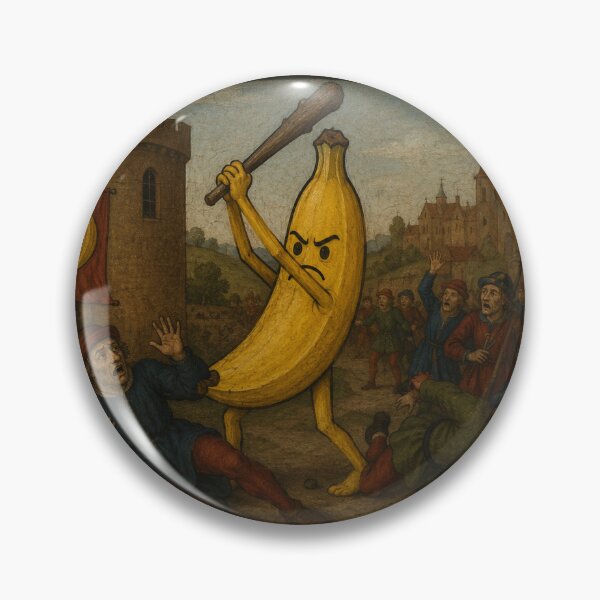 Item preview, The Incident (1463) Funny Medieval Banana Meme Design designed and sold by MonkiFlipp.