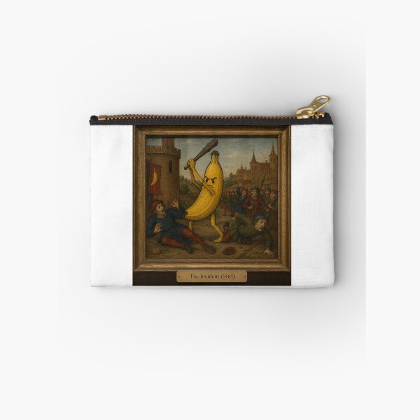 Item preview, The Incident (1463) Funny Medieval Banana Meme Design designed and sold by MonkiFlipp.