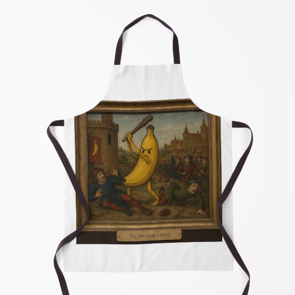 Item preview, The Incident (1463) Funny Medieval Banana Meme Design designed and sold by MonkiFlipp.