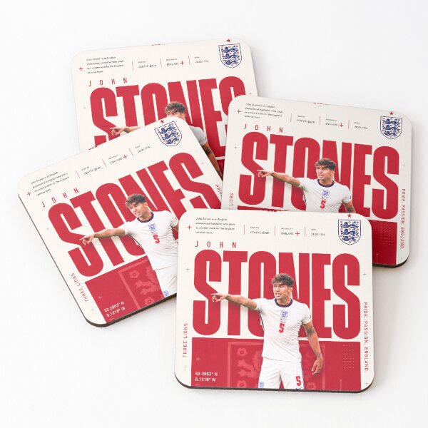 Item preview, John Stones | England designed and sold by Sector 99.