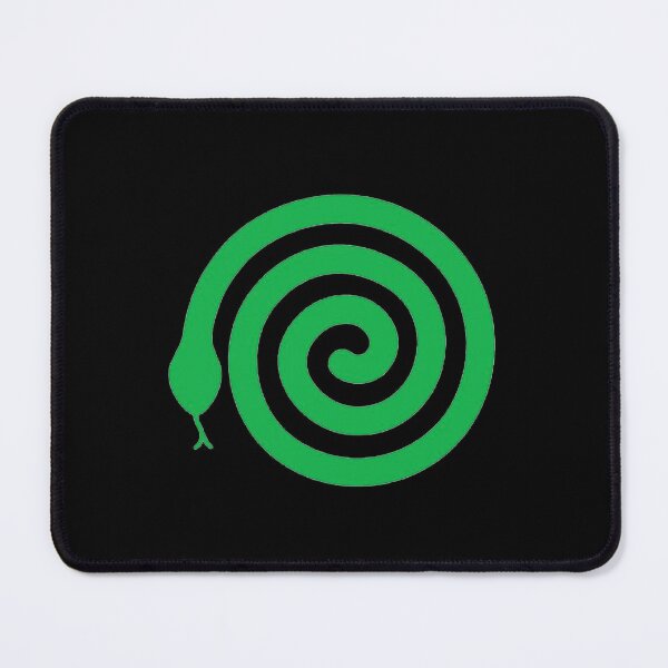 Item preview, Vampire Weekend Only God Was Above Us Green Snake Spiral designed and sold by rlisakap.