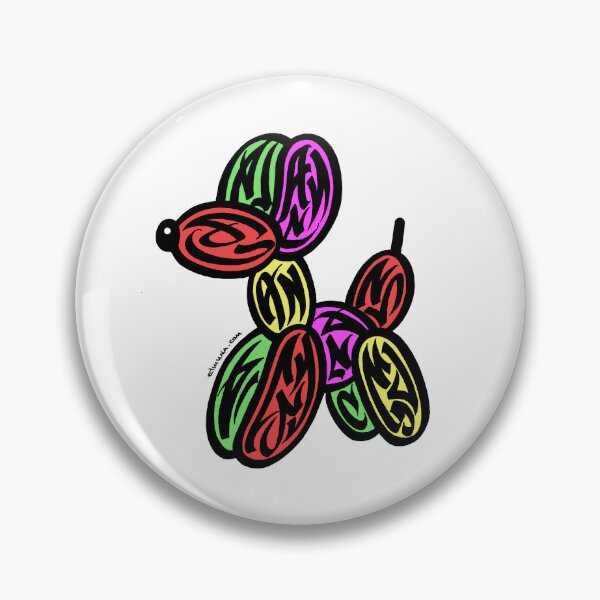 Item preview, Balloon Dog Modern Calligraphic ORNAMENT designed and sold by elmuna.