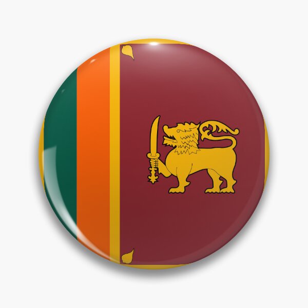 Item preview, Sri Lanka Circle Flag LK designed and sold by shitpostee.