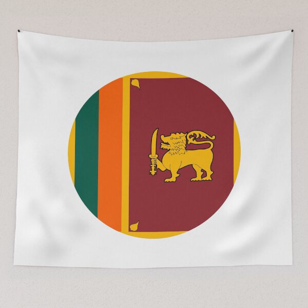 Item preview, Sri Lanka Circle Flag LK designed and sold by shitpostee.