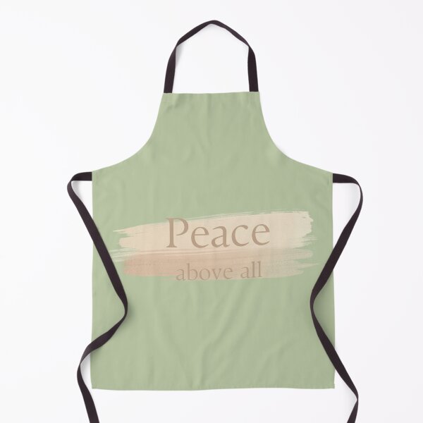 Item preview, Peace Above All – Inspirational Wellness Typography Design designed and sold by CosmicQuietLab.