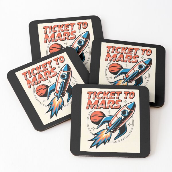 Item preview, Ticket to Mars designed and sold by Agu210.