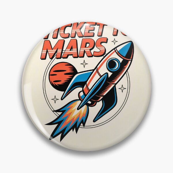 Item preview, Ticket to Mars designed and sold by Agu210.