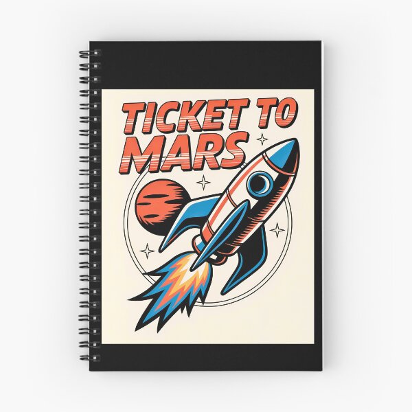 Item preview, Ticket to Mars designed and sold by Agu210.