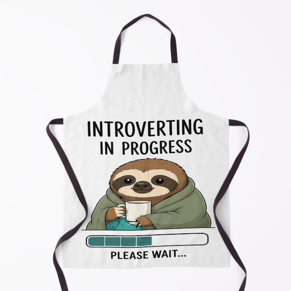 Item preview, Introverting in Progress Sloth designed and sold by GoGetItDotCom1.