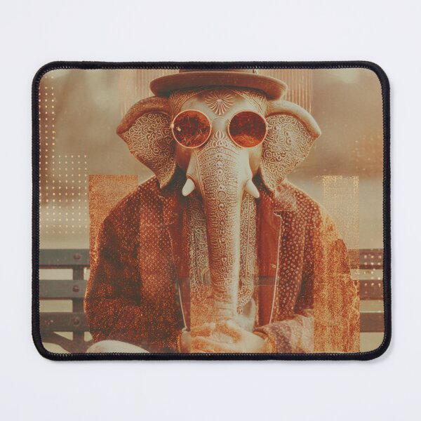 Item preview, Ganesha Quiet Vision 3D Low Poly Geometric Minimalist Art designed and sold by PANNARUK THAILAND.