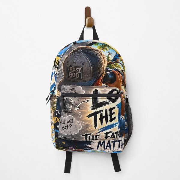 Item preview, Look at the Birds Matthew 6:25 Trust God Faith designed and sold by Custom CreaShines.