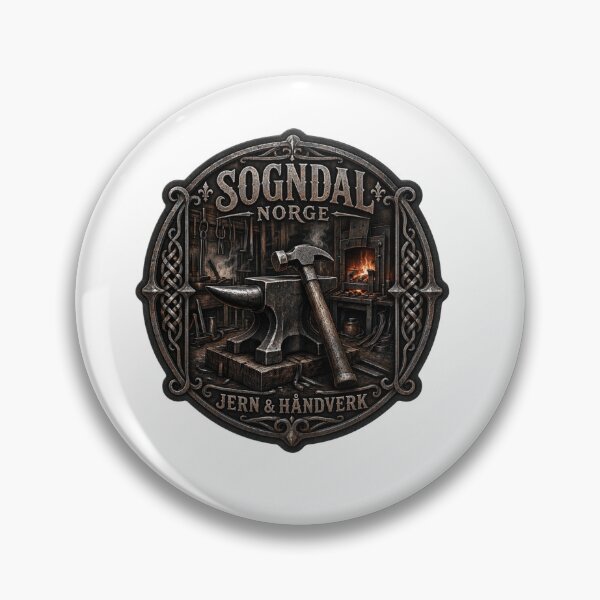 Item preview, Sogndal Blacksmith Sticker designed and sold by Imaginarium of Chaos falcon88 .