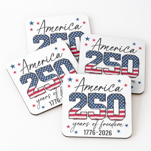 Item preview, America 250 Years of Freedom | USA 1776–2026 Patriotic American Flag Independence Day designed and sold by nauTeetude.